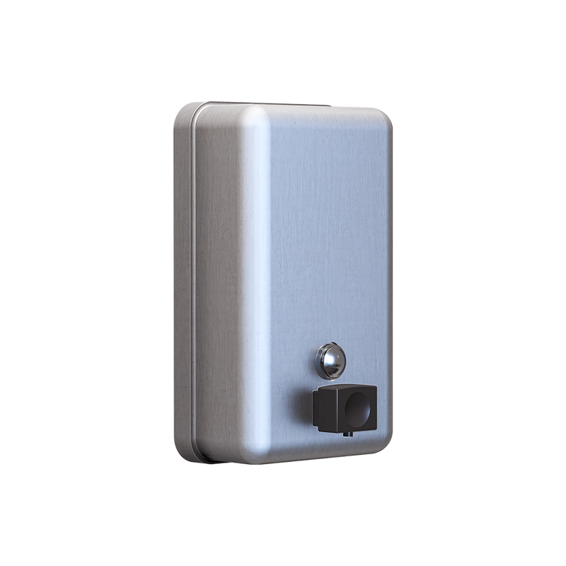 Vertical Soap Dispenser in Satin Stainless Steel - ML605BS_N