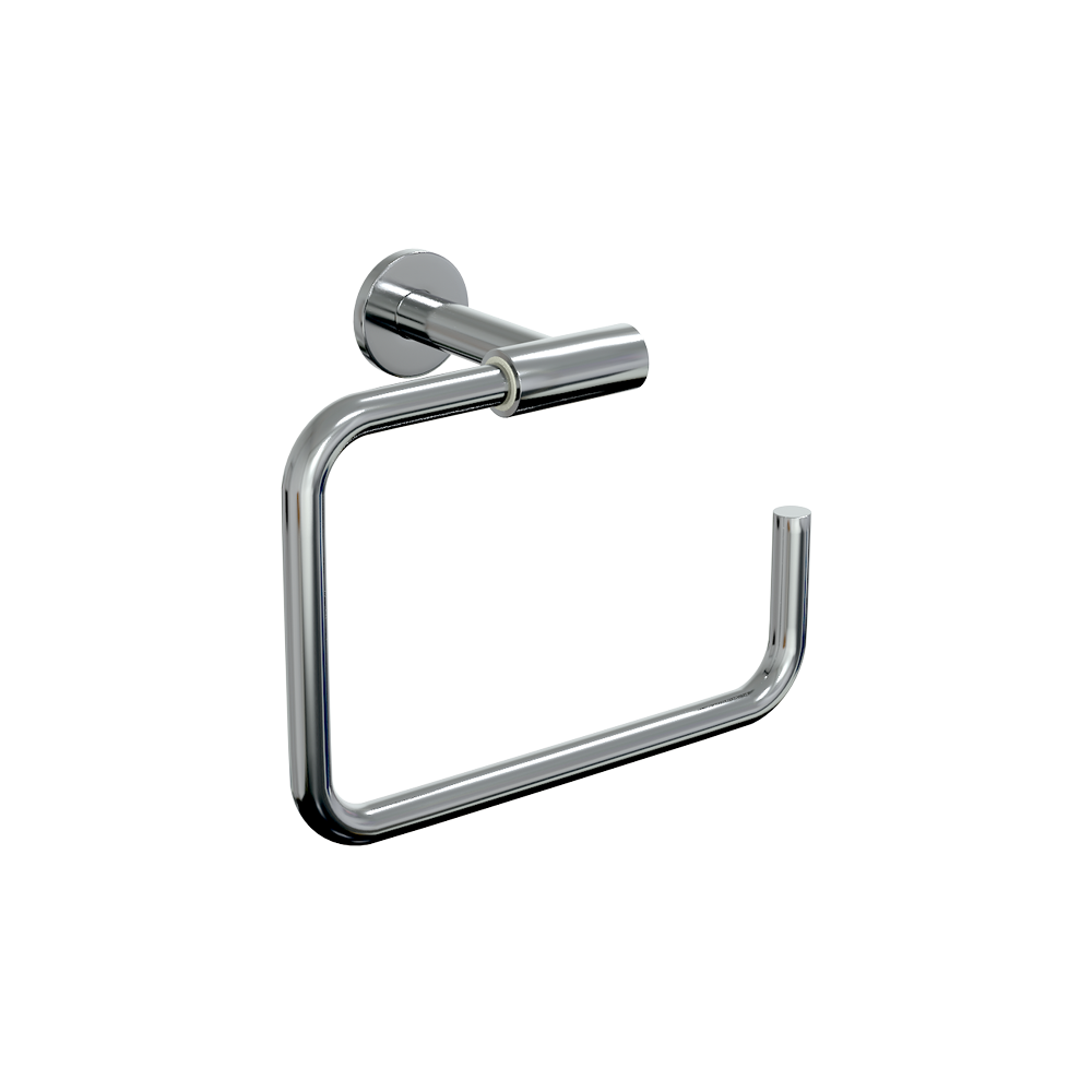 Lachlan Towel Holder in Bright Chrome Plate - ML6227