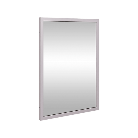 760mmH x 610mmW Framed Mirror in Satin Stainless Steel - ML771_3