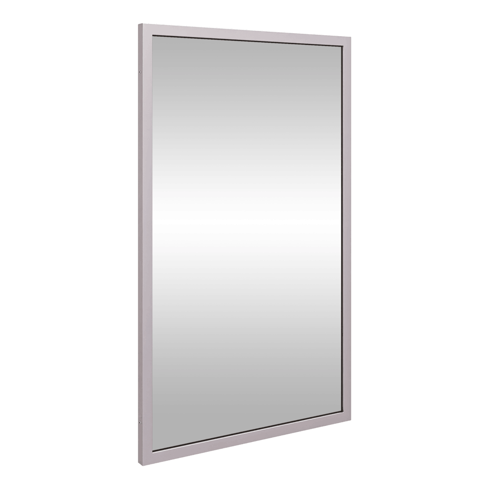 1000mmH x 600mmW Framed Mirror in Satin Stainless Steel - ML771_6