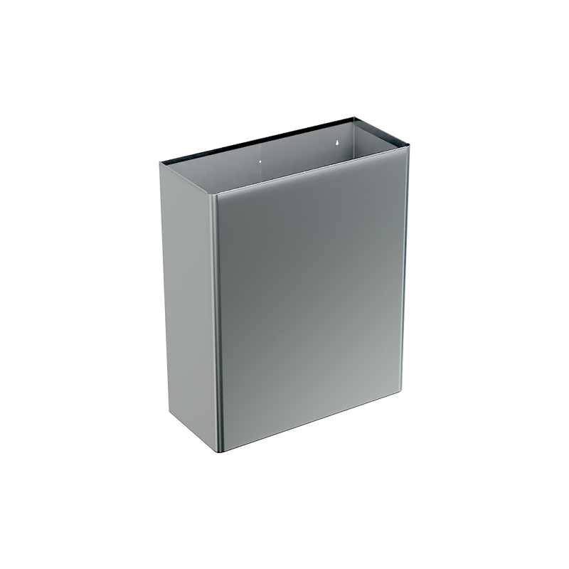 Surface Mounted 23L Waste Receptacle in Satin Stainless Steel - ML921