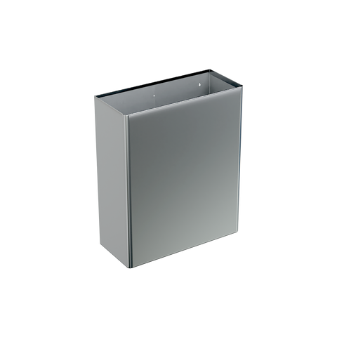 Surface Mounted 23L Waste Receptacle in Satin Stainless Steel - ML921