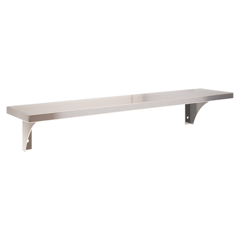 610mm Utility Shelf in Satin Stainless Steel - ML950_24