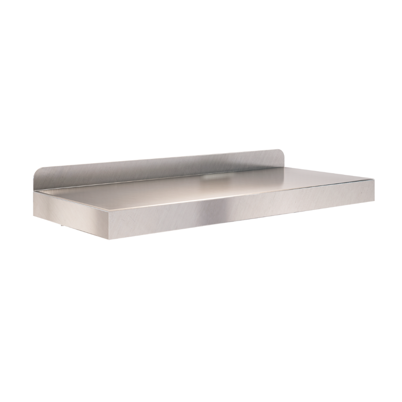 450mm Utility Shelf in Satin Stainless Steel - ML951_450SHELF_SS