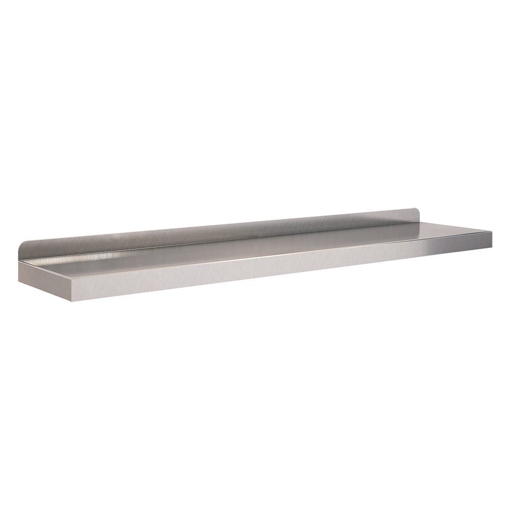 600mm Utility Shelf in Satin Stainless Steel - ML951_600SHELF_SS
