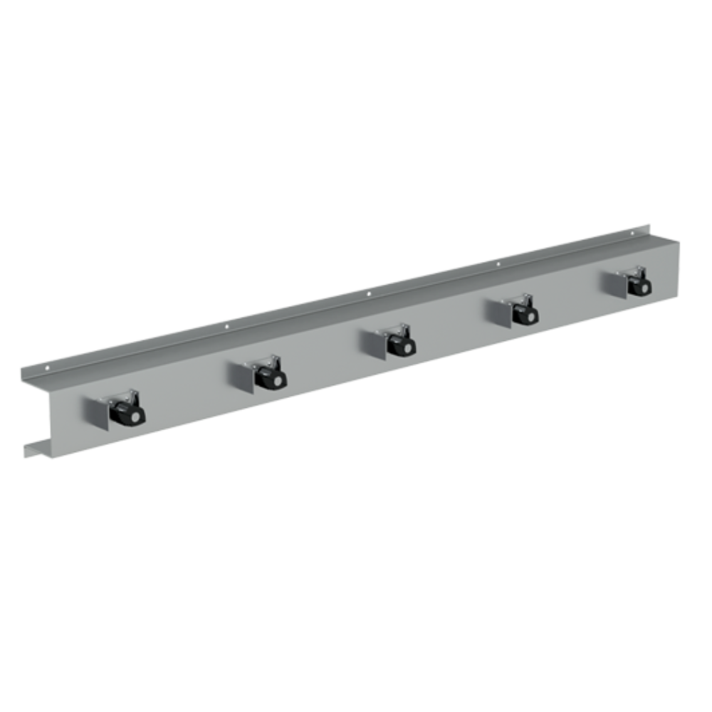 Mop & Broom Holder in Satin Stainless Steel - ML981_5