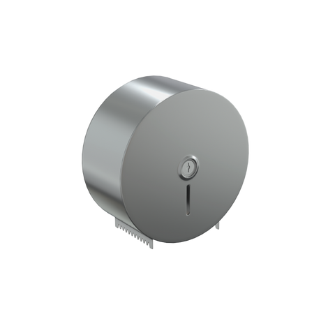 Jumbo Toilet Roll Dispenser in Satin Stainless Steel - ML841