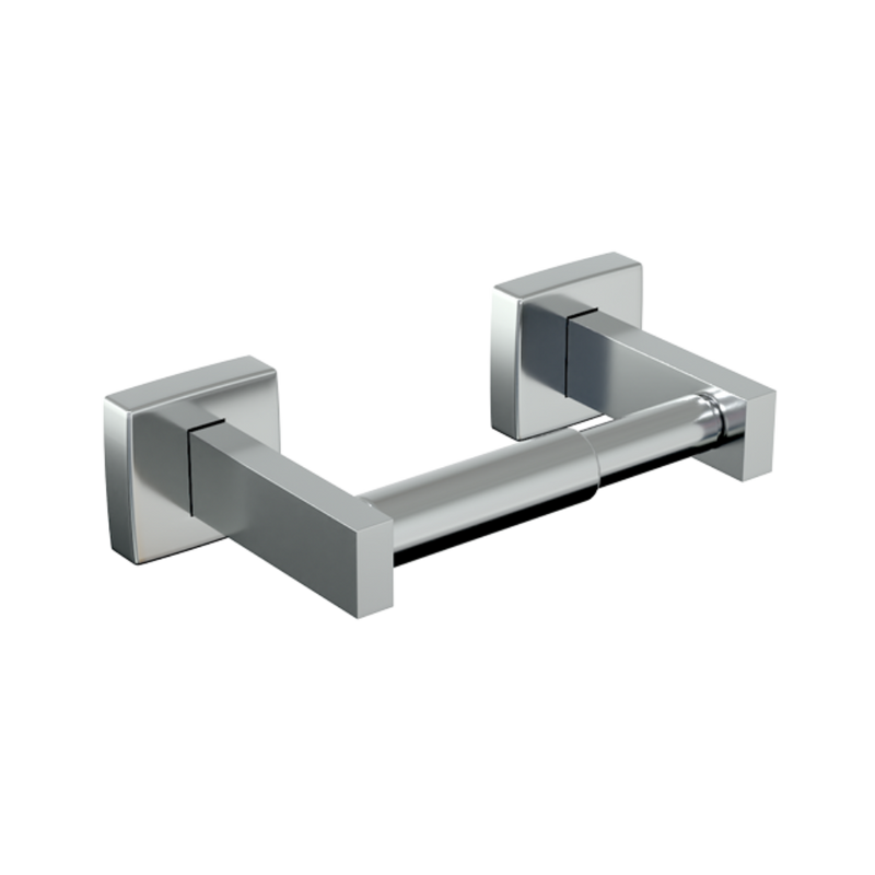 Single Toilet Roll Holder in Polished Stainless Steel - ML255B