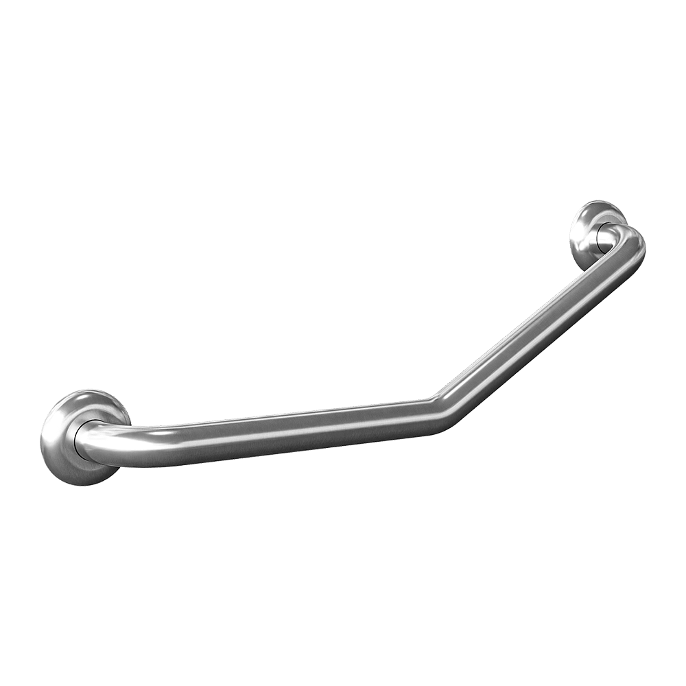 30° Children’s Ambulant Grab Rail in Satin Stainless Steel - MLR100_SS