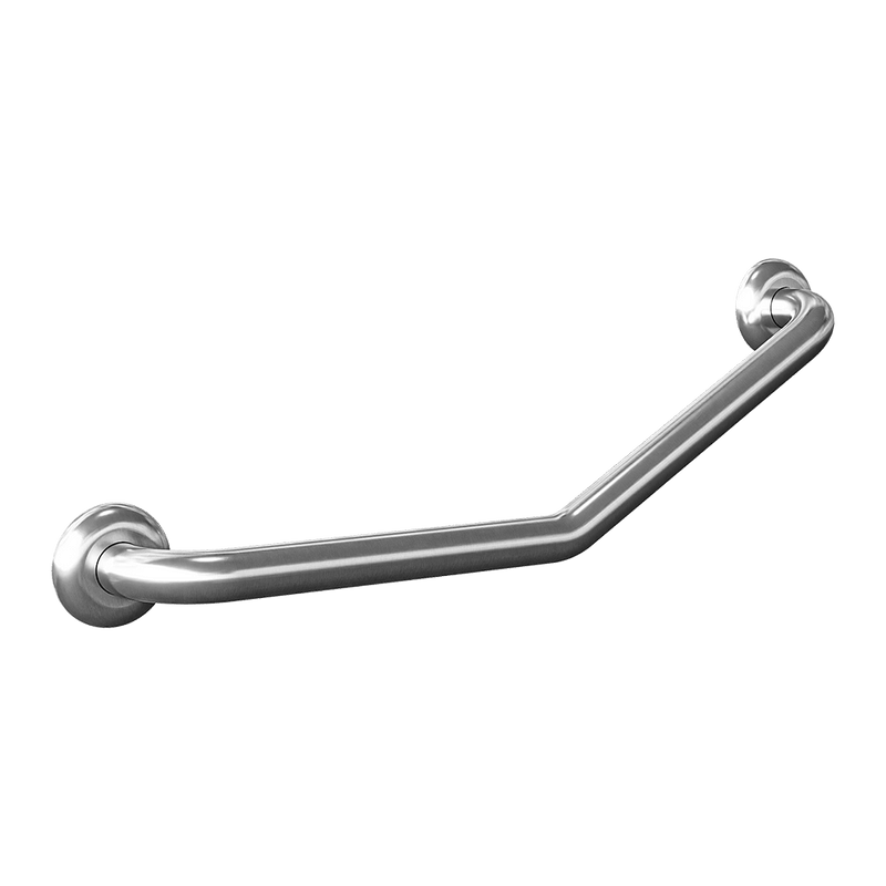 30° Children’s Ambulant Grab Rail in Satin Stainless Steel - MLR100_SS
