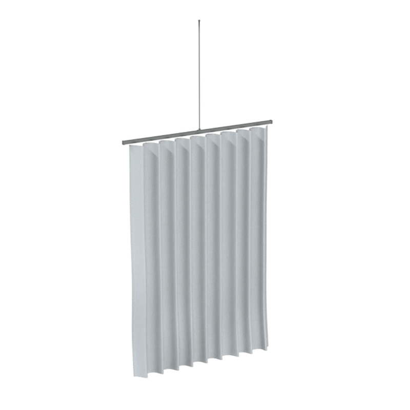 1200mm Micro Shower Straight Curtain Track - SCT_1200MM