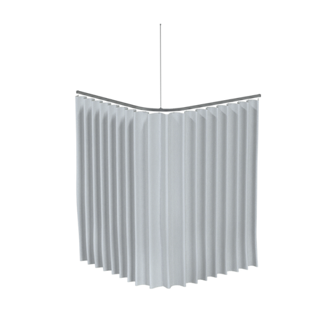 1200mm x 1200mm L Bend Shower Curtain Track System - SCT_1200X1200MM_PACK