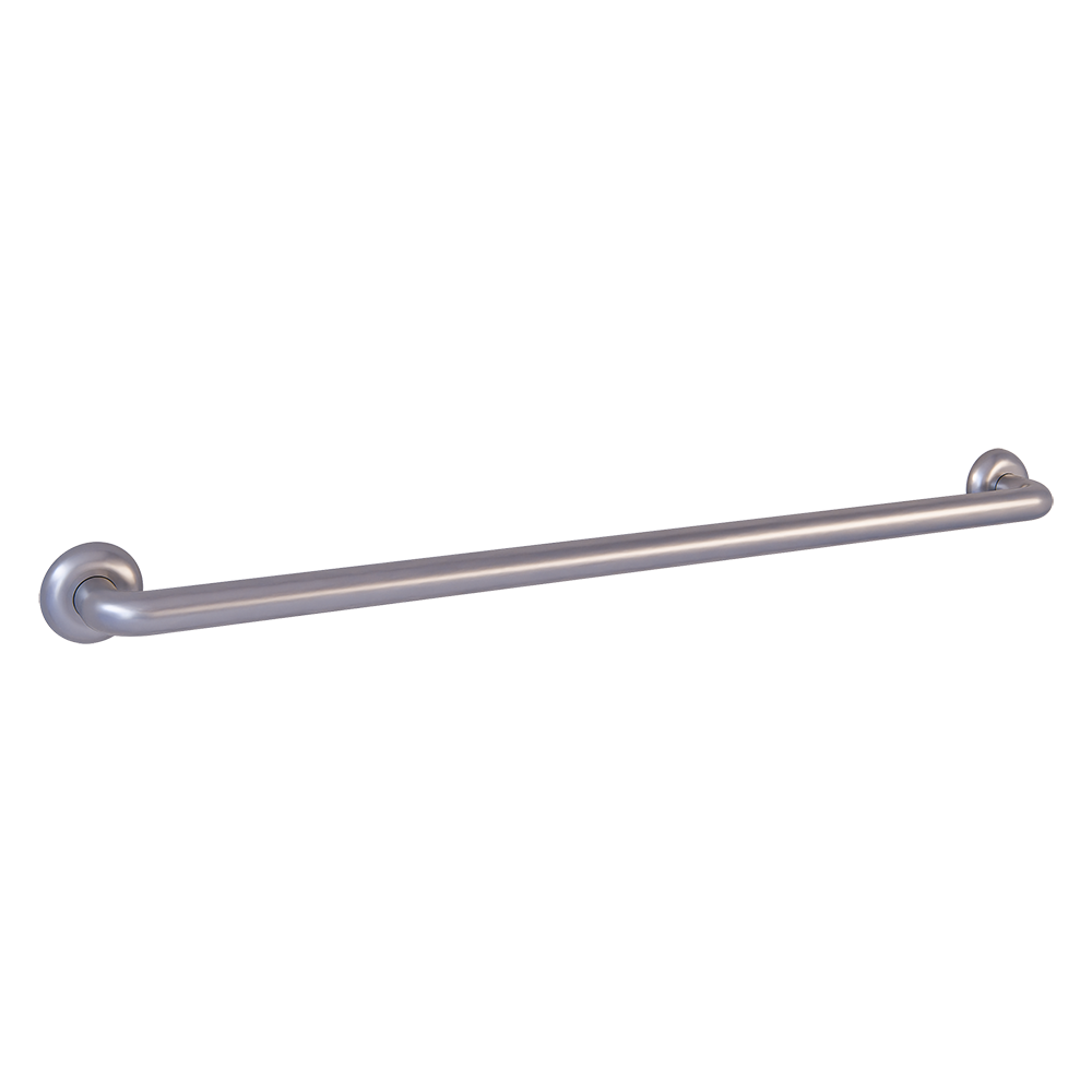 900mm Straight Bariatric Grab Rail in Satin Stainless Steel - MLRB_333_SS