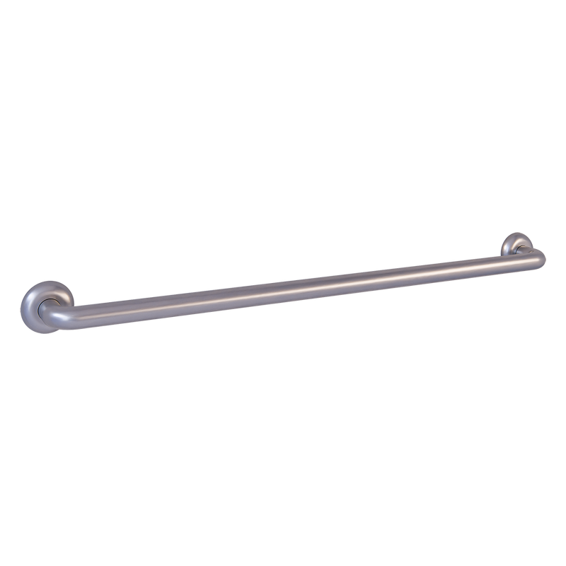900mm Straight Bariatric Grab Rail in Satin Stainless Steel - MLRB_333_SS
