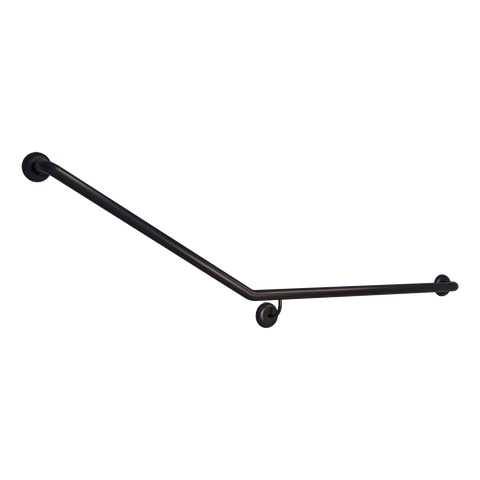 30° Flush Mount Side Wall RH Grab Rail in Designer Black - MLR102X_DESIGNER