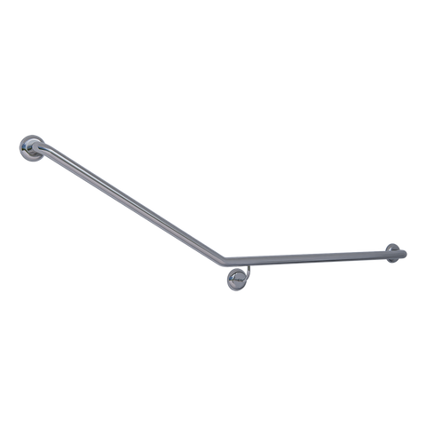 30° Flush Mount Side Wall RH Grab Rail in Satin Stainless Steel - MLR102X_SS