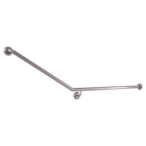 30° Flush Mount Rear/Side Wall RH Grab Rail in Satin Stainless Steel - MLR106X_SS