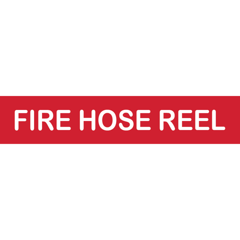 Fire Hose Reel Sign in Red - MLS16212_RED