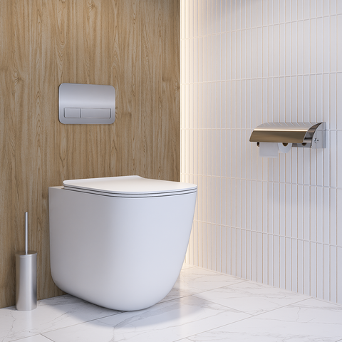Double Toilet Roll Holder Lockable in Polished Stainless Steel - ML267PSS