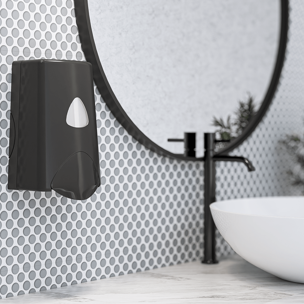 Foam Soap Dispenser in Designer Black - ML681F_MKII_DESIGNER
