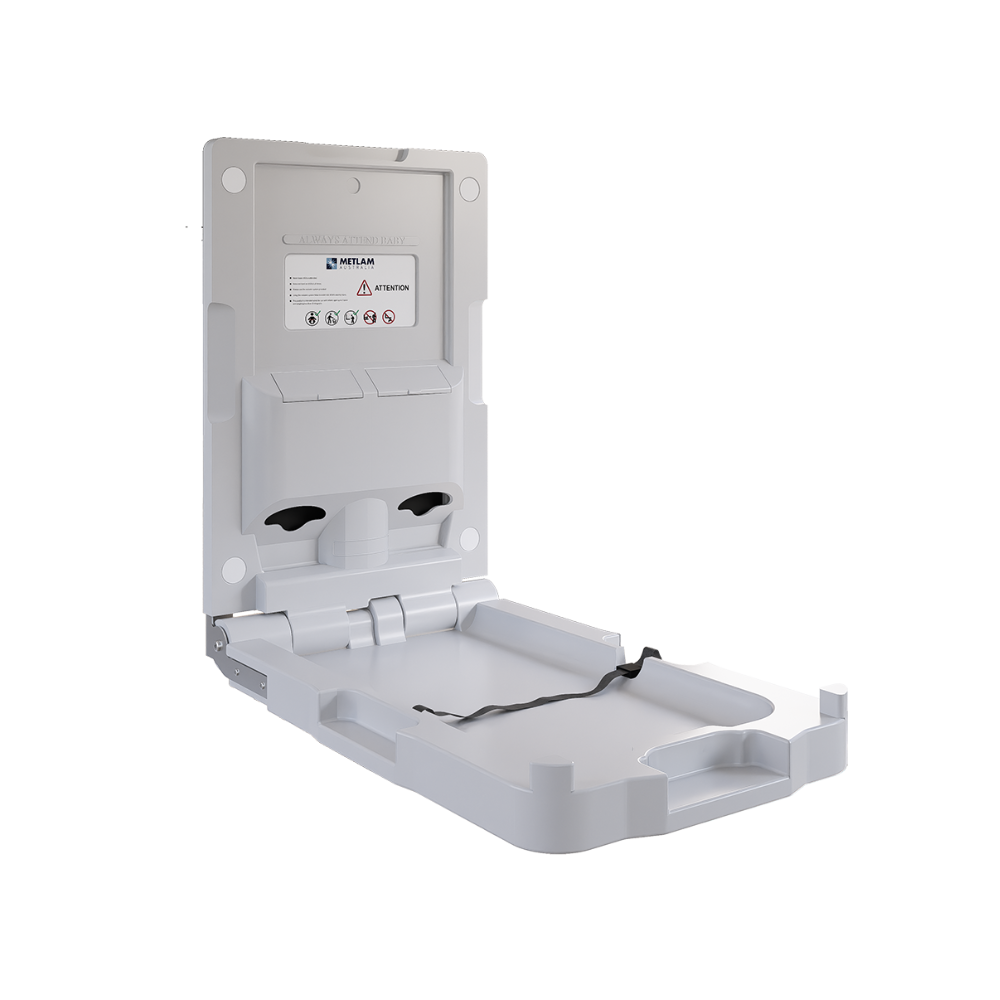 Vertical Baby Change Station in Off-White - ML_8100V