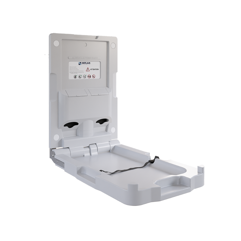 Vertical Baby Change Station in Off-White - ML_8100V