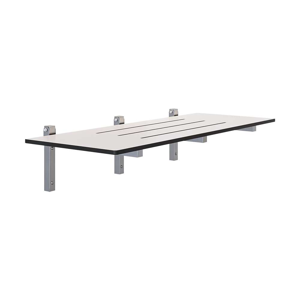 Accessible Folding Shower Seat in Phenolic - ML991_PH