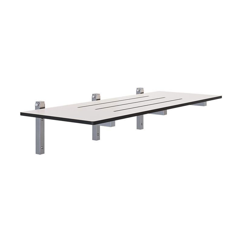 Accessible Folding Shower Seat in Phenolic - ML991_PH
