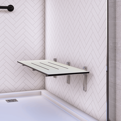 Accessible Folding Shower Seat in Phenolic - ML991_PH