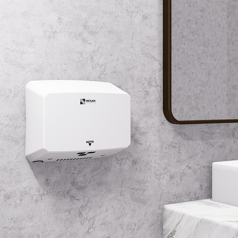 EcoSlender Automatic Hand Dryer in White - ML_ECOSLENDER01_WHT