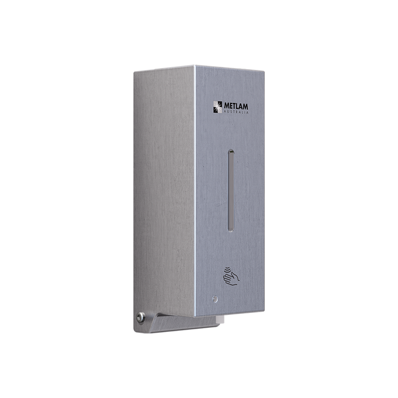 Automatic Square Foam Soap Dispenser in Satin Stainless Steel - ML_MSD_SQFOAM_SS