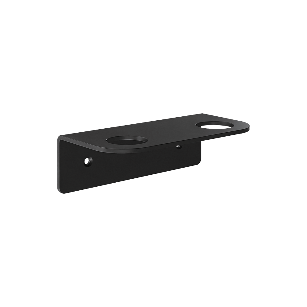 Double Soap Bottle Holder in Designer Black - ML_SBH2_DESIGNER