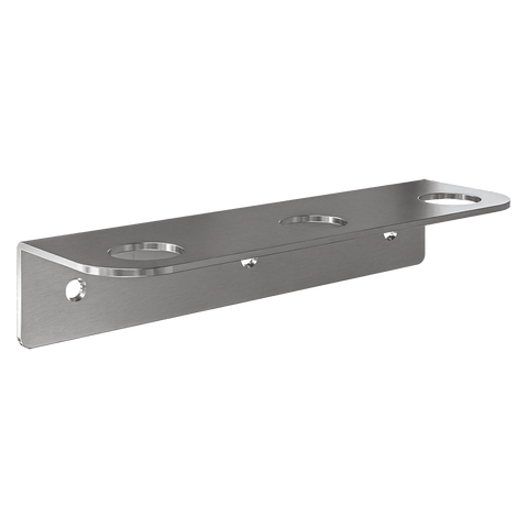 Triple Soap Bottle Holder in Satin Stainless Steel - ML_SBH3_SS