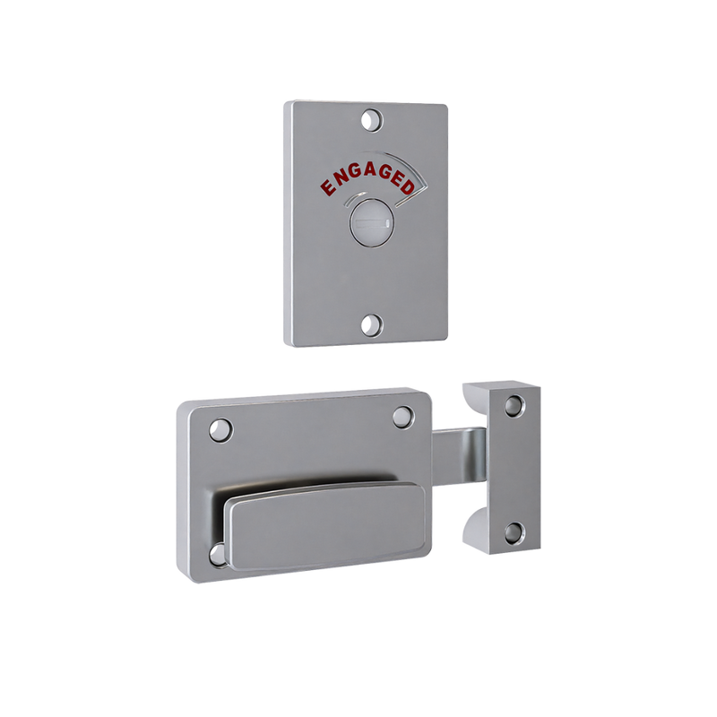 200 Lock & Indicator Set in Satin Chrome Plate - 200_LOCK_SCP