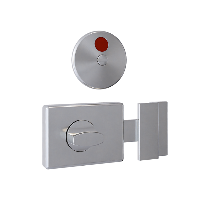 300 Lock & Indicator Set in Satin Chrome Plate - 300_LOCK_SCP