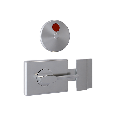 300 Ambulant Lock & Indicator Set RH in Satin Chrome Plate - 300_RHAMBLOCK_SCP