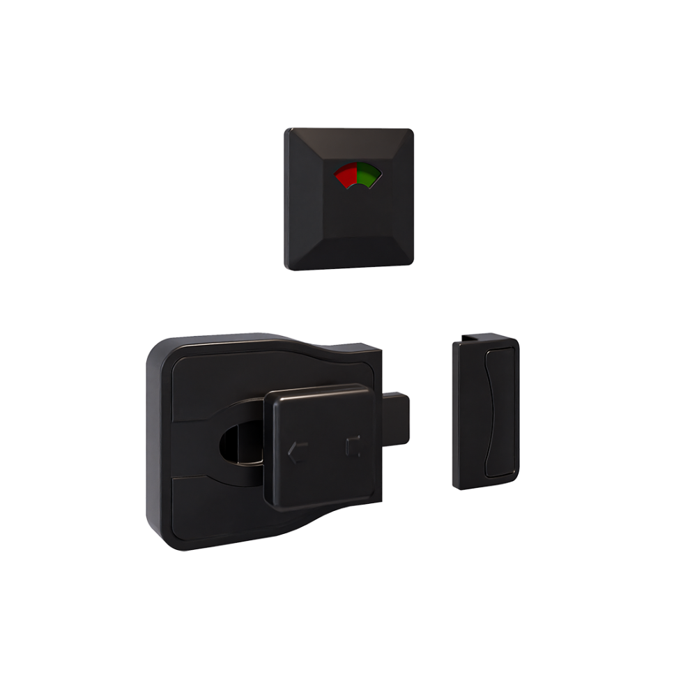 Moda Lock & Indicator Set in Designer Black - MODA_LOCK_DESIGNER