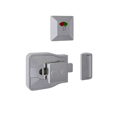 Moda Lock & Emergency Release Indicator Set in Satin Chrome Plate - MODA_ERLOCK_SCP