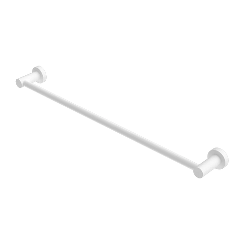 Round Single Towel Rail 600 / 750 / 800 / 900mm - Various Colours