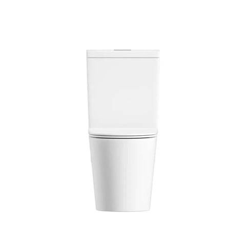 ZM Back To Wall Rimless Flush Toilet Suite with Soft Close Seat - White