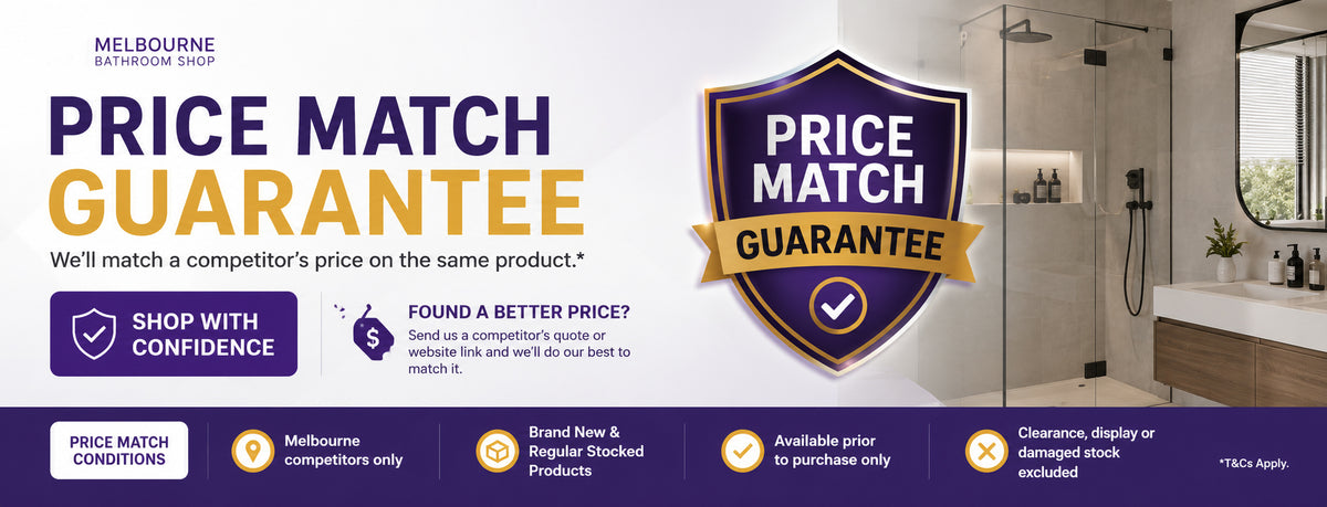 Melbourne Bathroom Shop price match guarantee