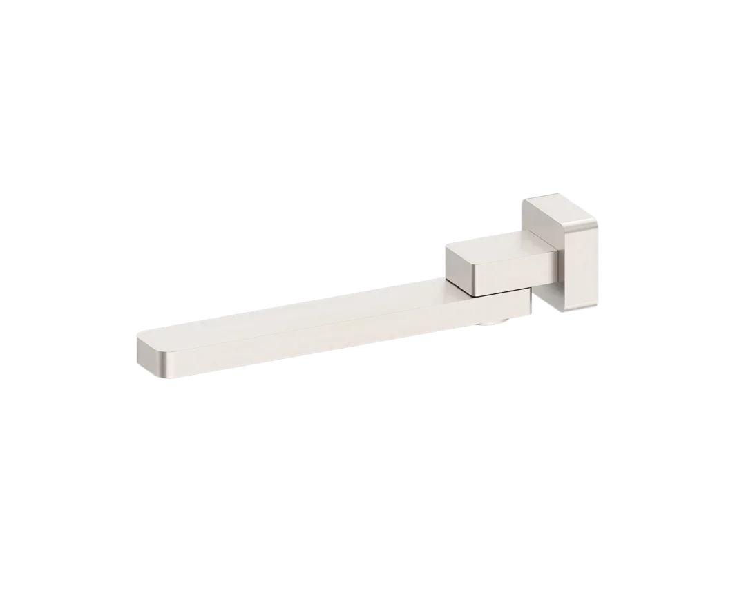 Nero BS03 Celia Square Bath Wall Swivel Spout - Various Colours