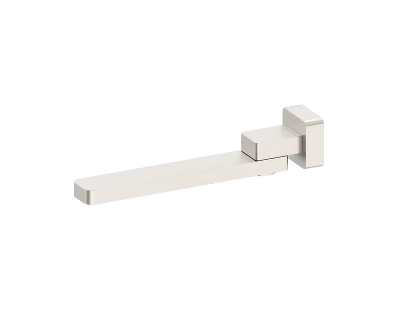 Nero BS03 Celia Square Bath Wall Swivel Spout - Various Colours