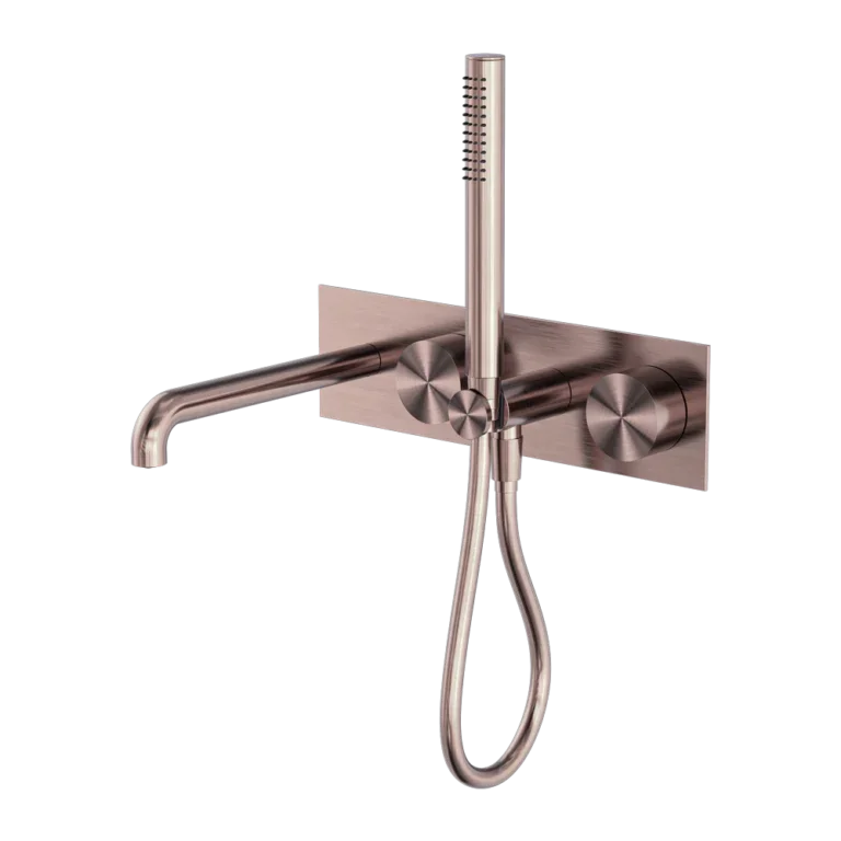 Kara Shower Over Bath System with Spout 230mm - Various Colours