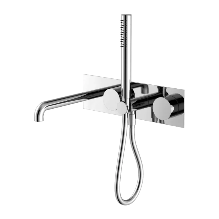 Kara Shower Over Bath System with Spout 230mm - Various Colours