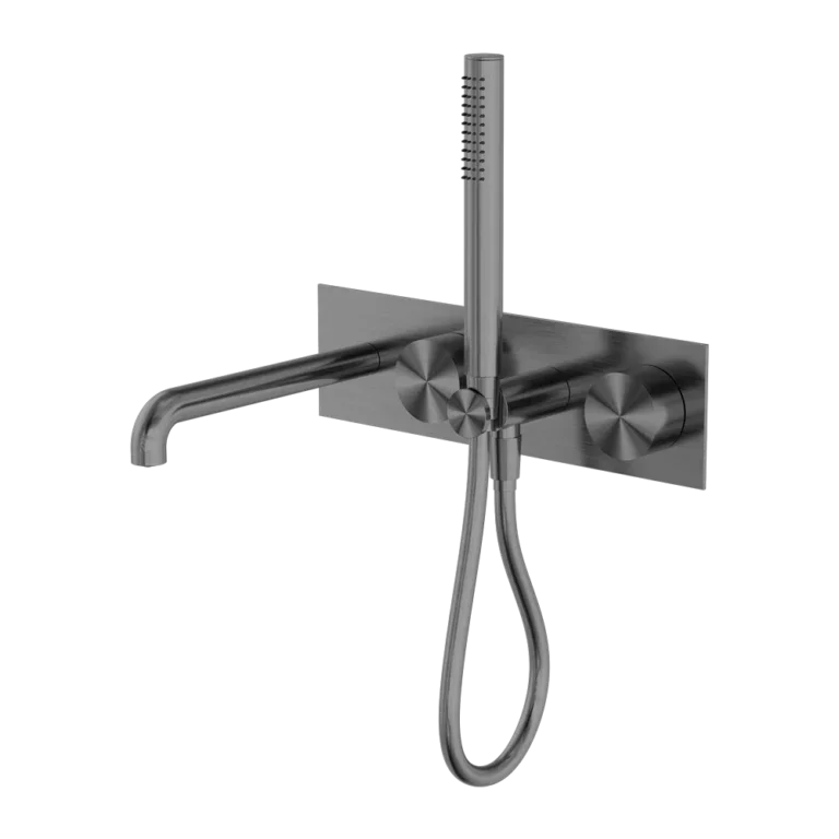 Kara Shower Over Bath System with Spout 230mm - Various Colours