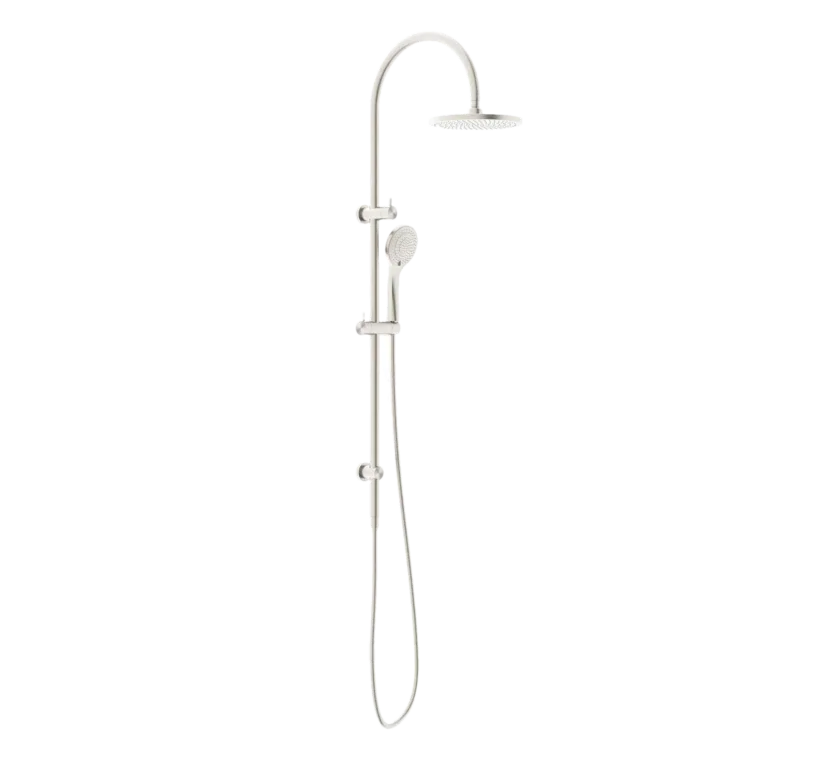 Nero Mecca Dual Shower Rail with Air Shower - Various Colours