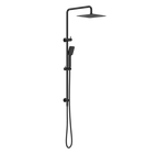 Nero Square Project Dual Shower Rail - Various Colours