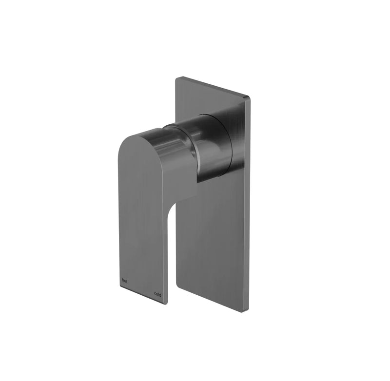 SM18 Nero Bianca Shower/Bath Mixer (Rectangle Backplate) - Various Colours