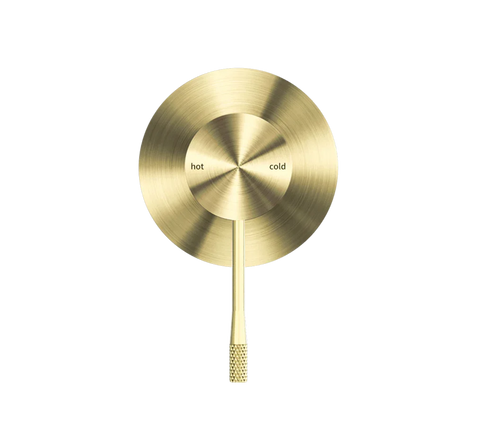 Nero SM36 Opal Cross Hatched Shower / Bath Mixer (80mm Backplate) - Various Colours